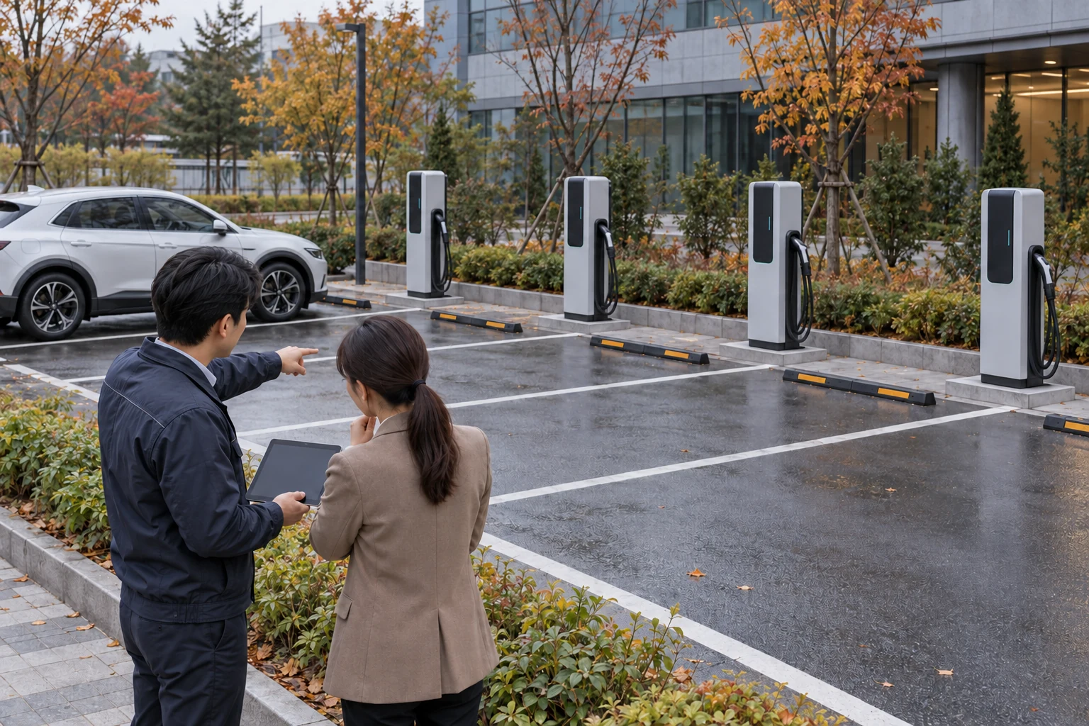 충전기 여러 대가 LTE 라우터 한 대를 공유해도 되나요?