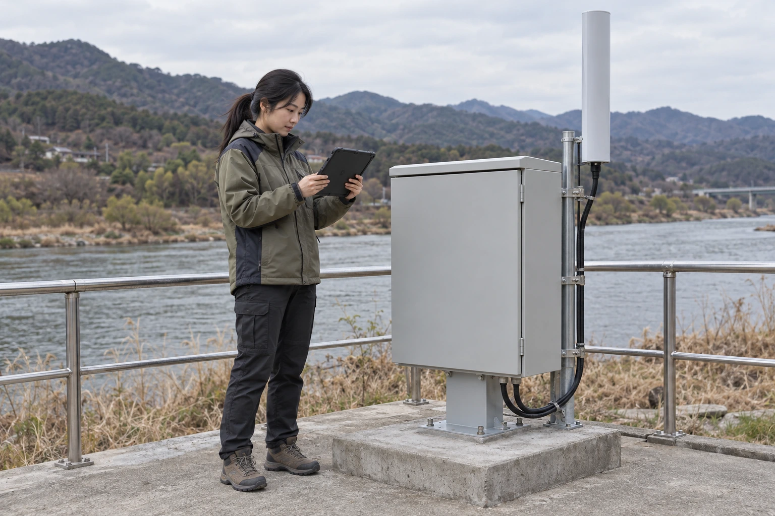 관측함 안의 전원과 LTE 수신은 어떻게 점검하나요?